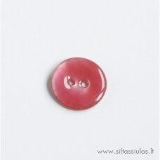 Enamel Coated Mother of Pearl Button (Pink)