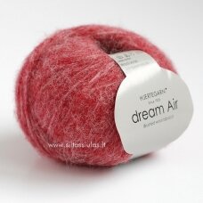 Hjertegarn Dream Air 1656 raspberry red