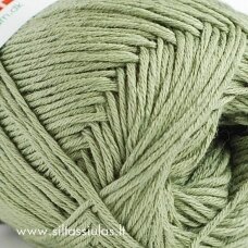 Hjertegarn Green Cotton Linen 115 vītolu zaļš