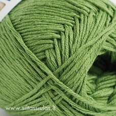 Hjertegarn Green Cotton Linen 130 avokado žalia