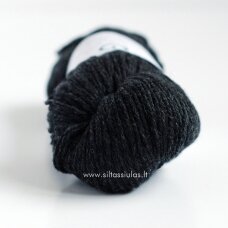 Hjertegarn New Life Wool 3040 gandrīz melna