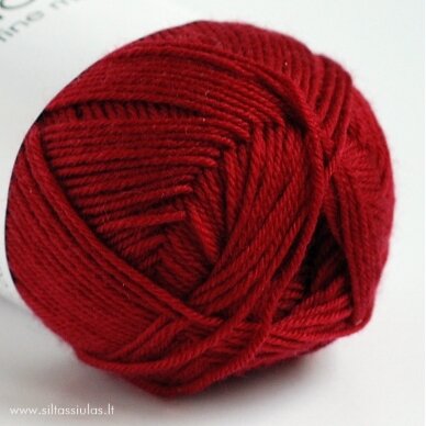 Hjertegarn Armonia 1656 ruby red 1