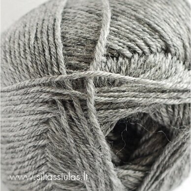 Hjertegarn Bamboo Wool 435 medium grey 1