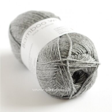 Hjertegarn Bamboo Wool 435 medium grey
