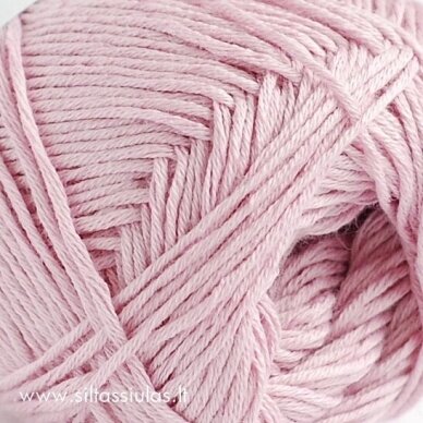 Hjertegarn Green Cotton Linen 2205 pink 1