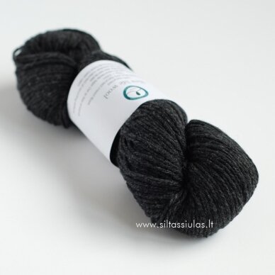 Hjertegarn New Life Wool 3040 almost black 2
