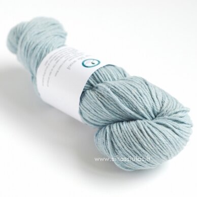 Hjertegarn New Life Wool 4210 šviesiai mėlyna 2