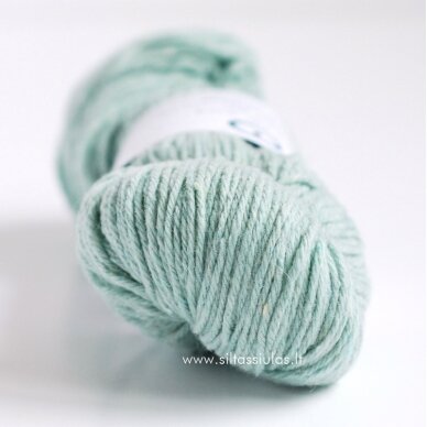Hjertegarn New Life Wool 4240 mėtinė žalsva