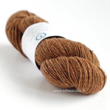 Hjertegarn New Life Wool 7020 garstyčių ruda 2