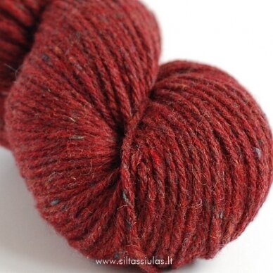 Hjertegarn New Life Wool 7080 dark red 1