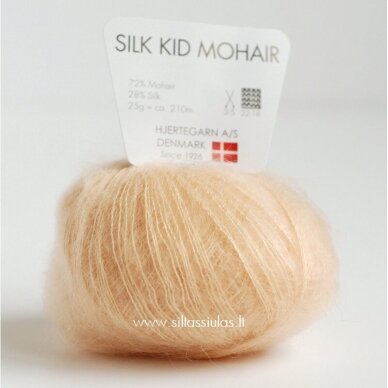 Hjertegarn Silk Kid Mohair 1019 old lace