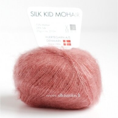 Hjertegarn Silk Kid Mohair 1055 ash pink