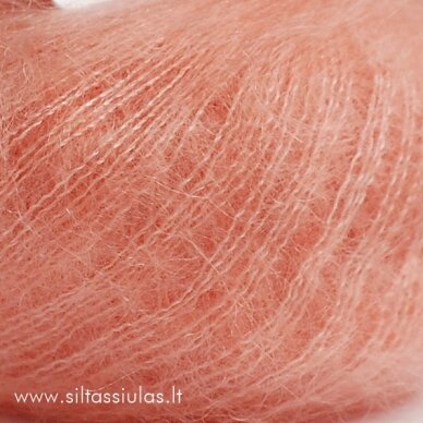 Hjertegarn Silk Kid Mohair 1158 soft salmon orange 1