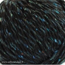 Merino Tweed 12418 mėlynai juoda