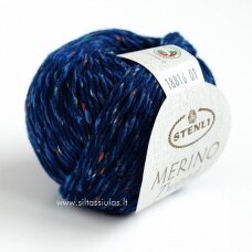 Merino Tweed 18816 karališka mėlyna