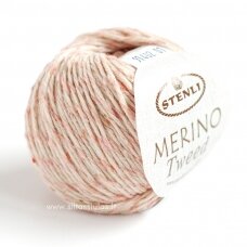 Merino Tweed 91402 laša rozā