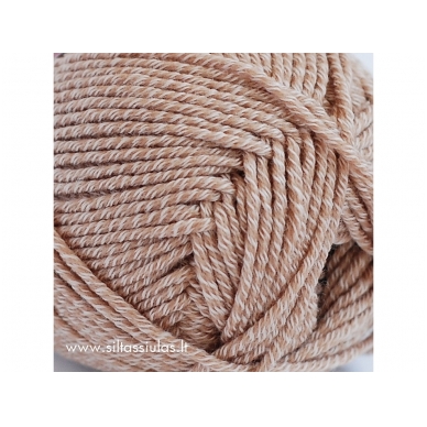 Merino Cotton 1309 sand brown 1