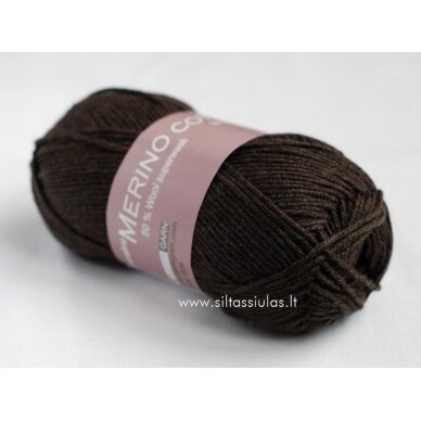 Merino Cotton 294 dark brown