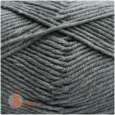 Merino Cotton 435 medium gray 1