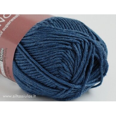 Merino Cotton 904 dark denim blue 1