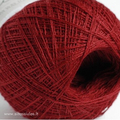 Merino Lace 387 ruby red 1