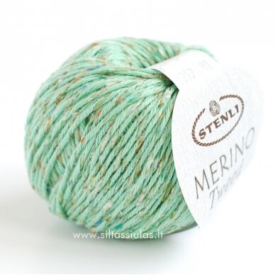 Merino Tweed 97920 light green