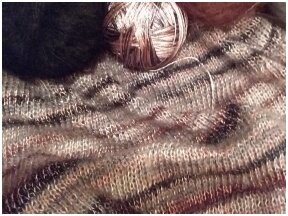 Mohair and viscose knits - glistening fluffy luxury
