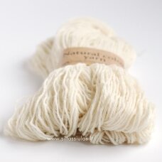 Natural Color Yarn 100 pienaini balts