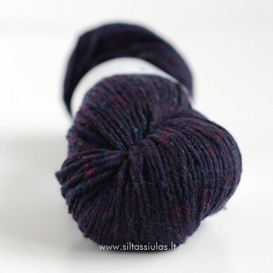 Hjertegarn New Life Wool 7140 tamsiai violetinė