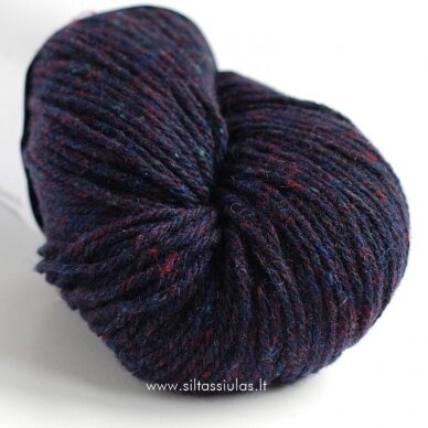 Hjertegarn New Life Wool 7140 dark purple 1