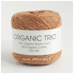 Hjertegarn Organic Trio 5003 riešuto ruda