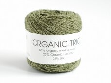 Organic Trio (organiskā merino, organiskā kokvilna, zīds)