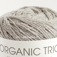 Hjertegarn Organic Trio 5013 silver gray
