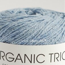 Hjertegarn Organic Trio 5014 frost blue