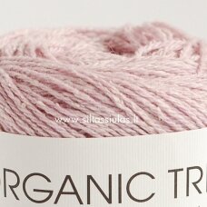 Hjertegarn Organic Trio 5015 gaiši rozā