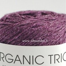 Hjertegarn Organic Trio 5028 tumši violets
