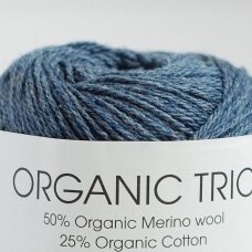 Organic Trio 5034 pilkai mėlyna