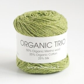 Hjertegarn Organic Trio 5020 pavasara zaļš