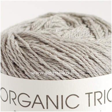 Hjertegarn Organic Trio 5013 silver gray 1