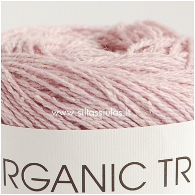 Hjertegarn Organic Trio 5015 light pink 1