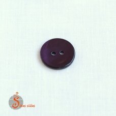 Mother-of-pearl button 210 dark purple