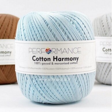 Performance Cotton Harmony 080 šviesiai melsva