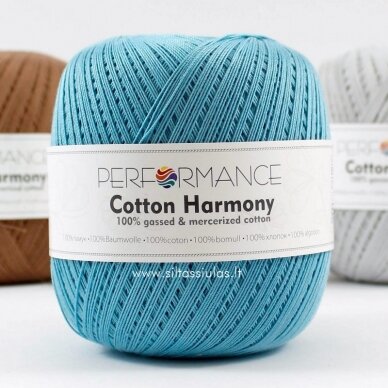 Performance Cotton Harmony 321 sky blue