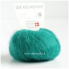 Hjertegarn Silk Kid Mohair 1088 auksti zaļš