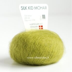 Hjertegarn Silk Kid Mohair 1086 moss green