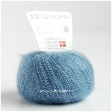 Hjertegarn Silk Kid Mohair 1071 light blue