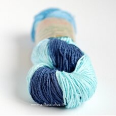 Stenli Bamboo 188 light and dark blue - turquoise