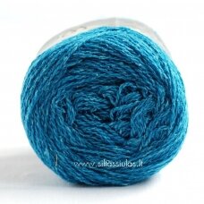 Hjertegarn Wool Silk 3021 lagūnos mėlyna