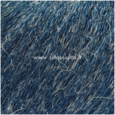 Wool Linen 113 tamsiai mėlyna 1