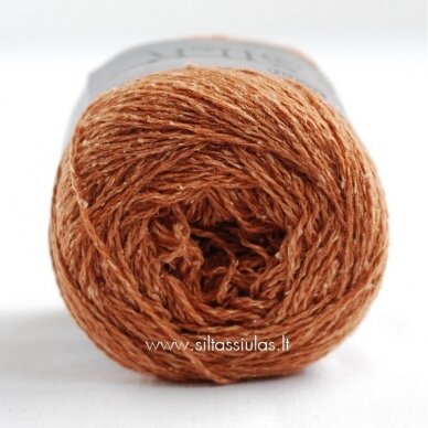 Hjertegarn Wool Silk 3003 riešuto ruda